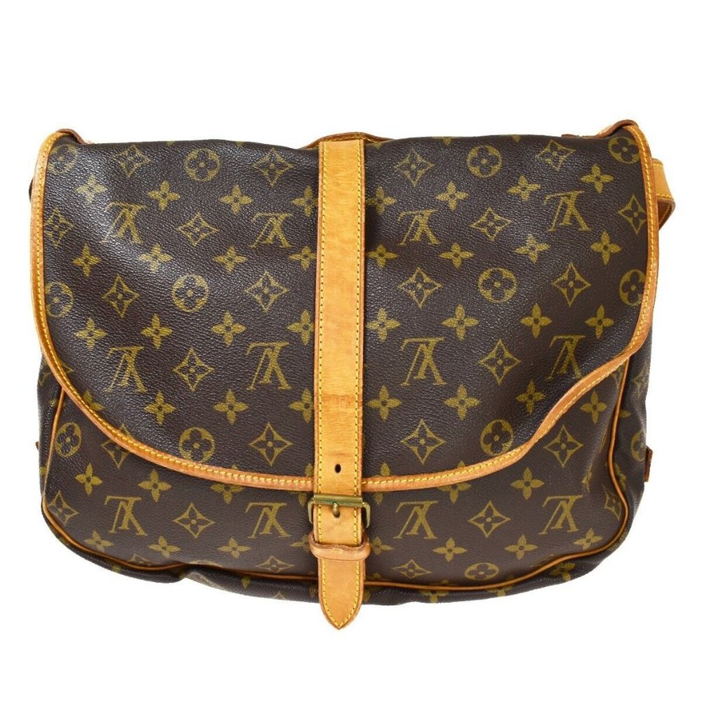 Auth Louis Vuitton Saumur 35 Crossbody #37405L43B - Picture 3 of 11